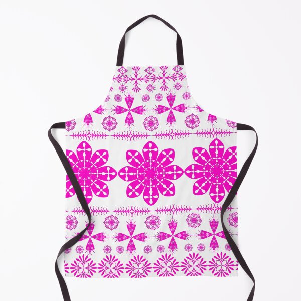 Item preview, Elegant Pink Floral Ornament Border Seamless Pattern for Textile and Surface Design designed and sold by Ei-Ei.