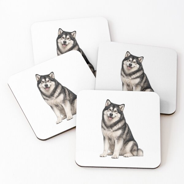 Item preview, Alaskan Malamute Dog designed and sold by BackgroundND.