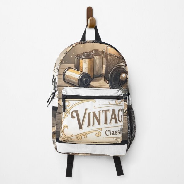 Item preview, Vintage Camera Retro Photography Illustration | Classic Film Camera Wall Art designed and sold by Mathias Yakubu Design.