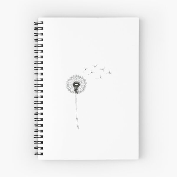 Item preview, Minimalist Dandelion Blowing in the Wind Line Art designed and sold by ByKayaPrints.