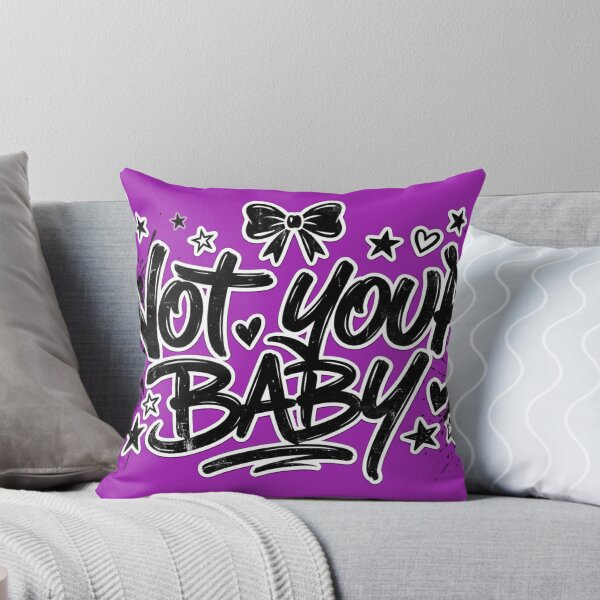 Item preview, Not Your Baby Bow Women's Graphic Tee designed and sold by PurePuff Essentials.