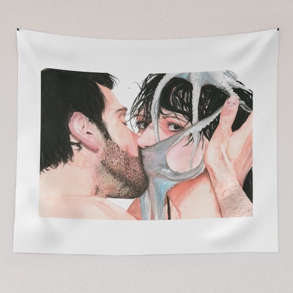 Item preview, Surreal passion kiss designed and sold by Mvicen.