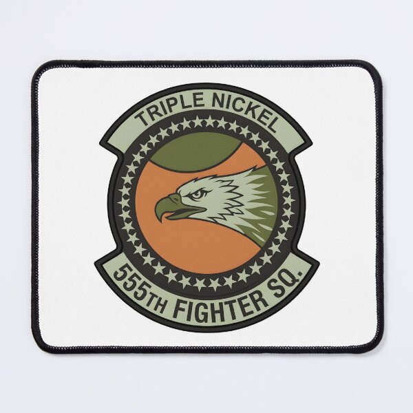 Item preview, 555th Fighter Squadron "Triple Nickel" Emblem designed and sold by CharlieDesings.