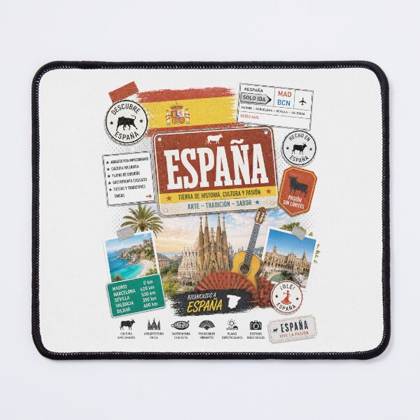 Item preview, Spain Travel Collage designed and sold by AtuqStudio.