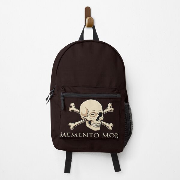 Item preview, Memento Mori Wink - Urban Skull / Comic Skull & Crossbones designed and sold by 63Hotpeppers.