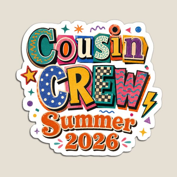 Item preview, Cousin Crew Retro T-Shirt | Matching Family Vacation Graphic Tee, Summer Reunion Trip Shirt Gift designed and sold by SpaceConcept.
