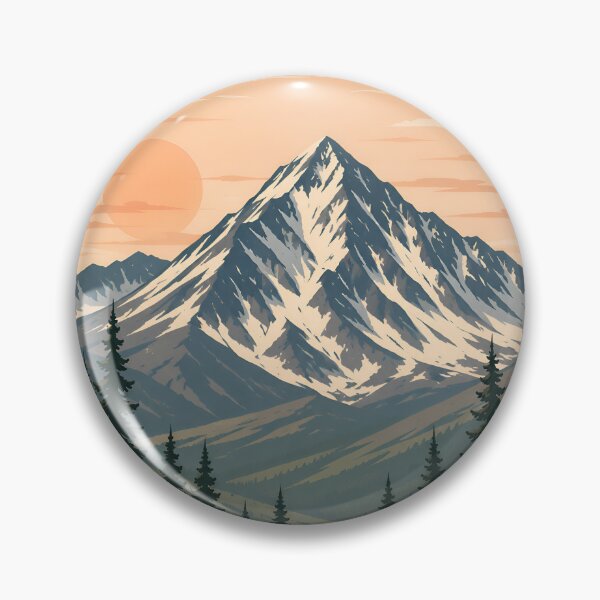 Item preview, Retro Quandary Peak Colorado Mountain designed and sold by Imaginationbeyond.