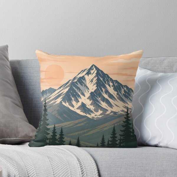 Item preview, Retro Quandary Peak Colorado Mountain designed and sold by Imaginationbeyond.