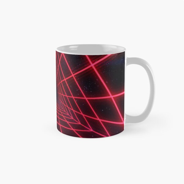 Item preview, Red Triangular Wireframe Tunnel designed and sold by Electric Shock!! Design.