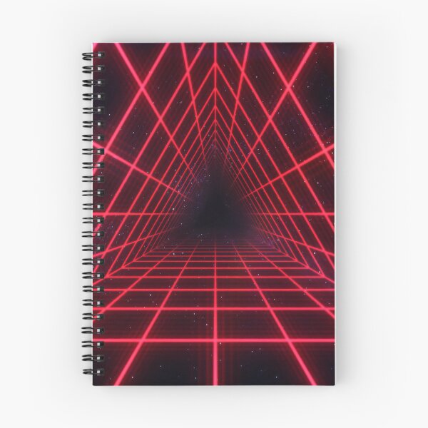 Item preview, Red Triangular Wireframe Tunnel designed and sold by Electric Shock!! Design.
