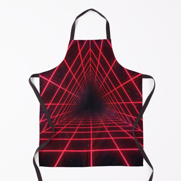 Item preview, Red Triangular Wireframe Tunnel designed and sold by Electric Shock!! Design.