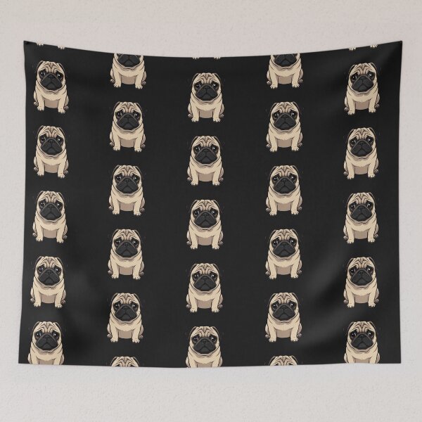Item preview, Cute Pug Puppy Dog Kawaii Animal Design designed and sold by Geschenkartikel.