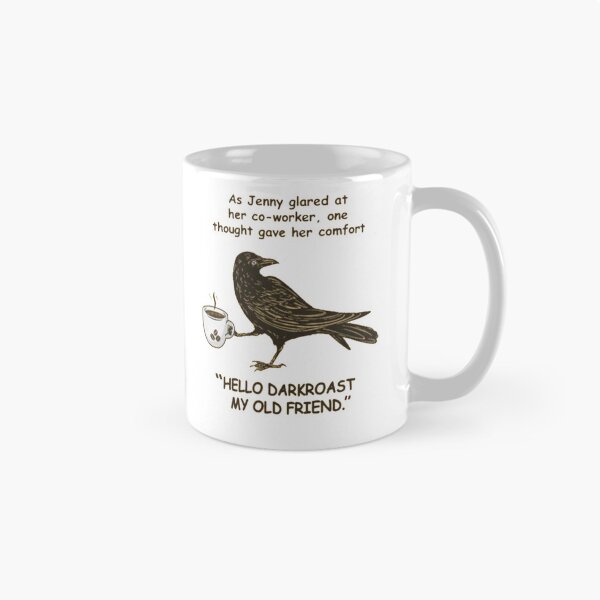 Item preview, Coffee Lover Custom Raven designed and sold by Gbriel3.