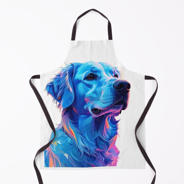 Item preview, Golden retriever colorful pop art dog portrait vibrant breed shirt gift for retriever lovers designed and sold by icemanphotos.