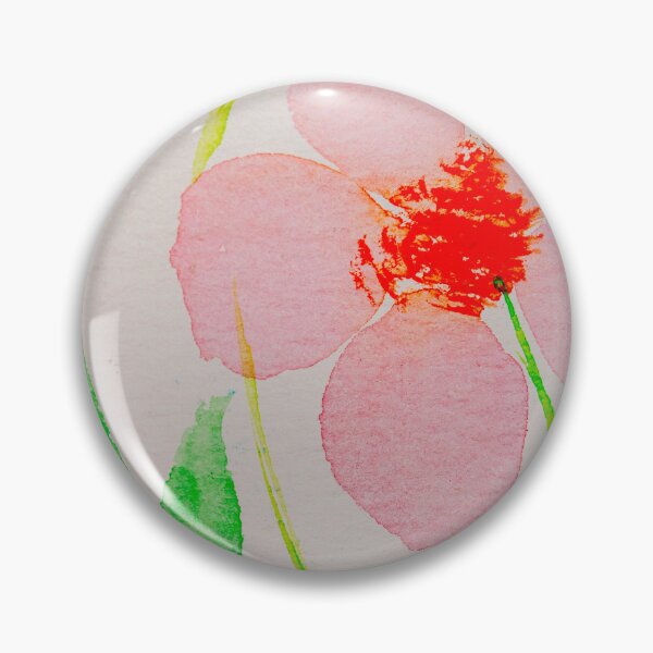 Item preview, Watercolor Blossoms — Hand-Painted Pink Floral Design designed and sold by BuckaBaby.