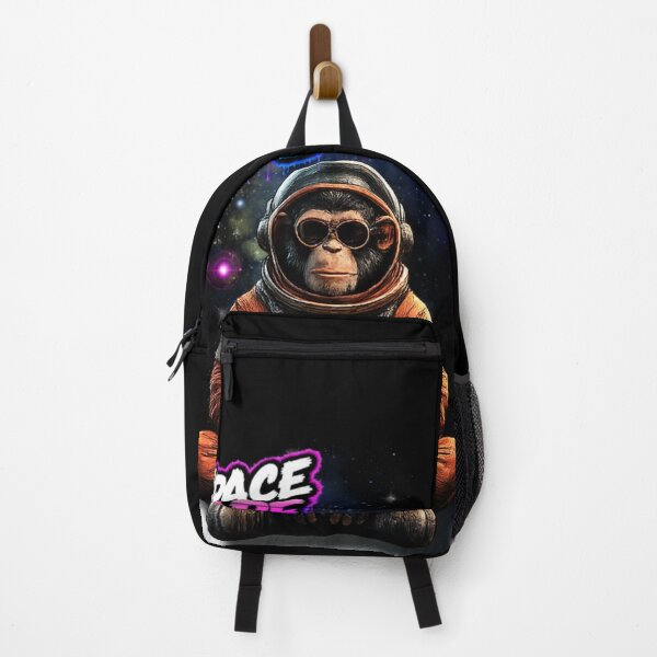 Item preview, Space Ape | Chimp Astronaut Sitting on Planet | Sci-Fi T-Shirt Design PNG designed and sold by Peanutspixel.