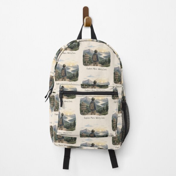 Item preview, Explore More. Worry Less. designed and sold by CinemaChronik.