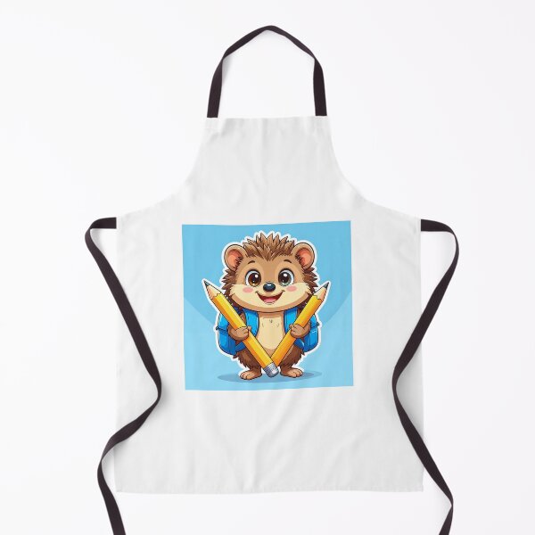 Item preview, Cute Hedgehog Walking to School with a Blue Backpack | Back to School Sticker designed and sold by OksArtStudio.