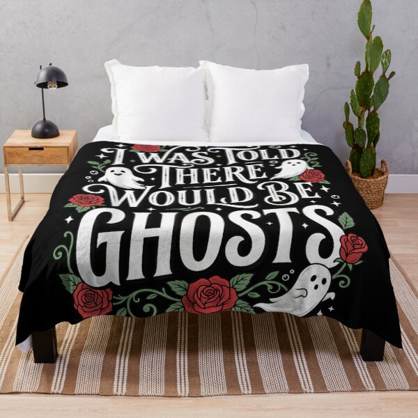 Item preview, I Was Told There Would Be Ghosts Vintage Gothic Roses Typography designed and sold by NgumohaLanke.