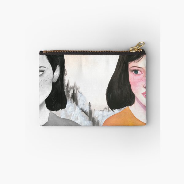 Item preview, Dual Portrait Aesthetic Watercolor girl designed and sold by Mvicen.
