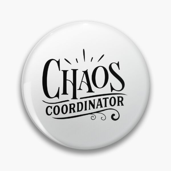 Item preview, Chaos Coordinator Vintage Hand Lettered Typography designed and sold by Macias123.