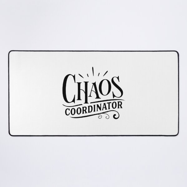 Item preview, Chaos Coordinator Vintage Hand Lettered Typography designed and sold by Macias123.