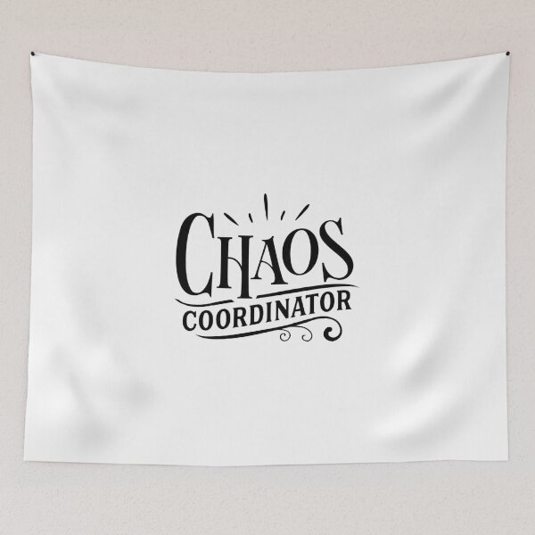 Item preview, Chaos Coordinator Vintage Hand Lettered Typography designed and sold by Macias123.