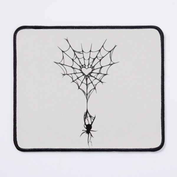 Item preview, Aesthetic Grunge Spiderweb Heart Design designed and sold by SarvynStudio.