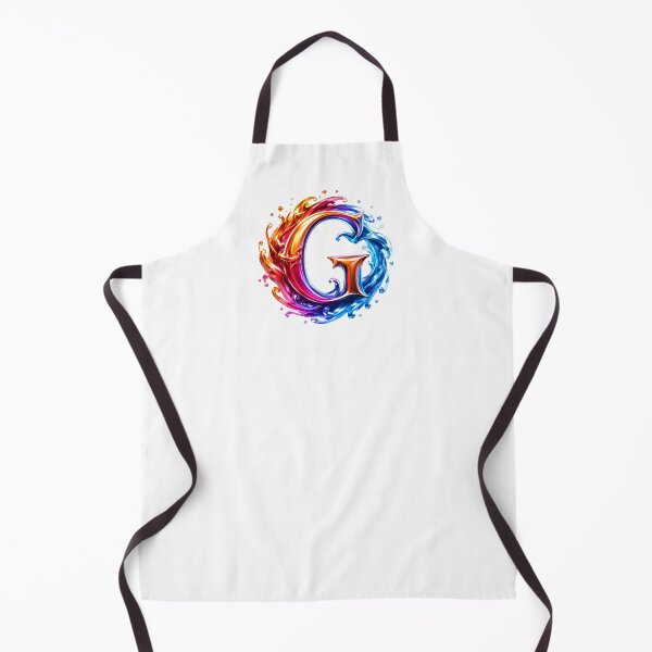 Item preview, AquaFlare Chromaflow Letter G designed and sold by BlissBlvdShop.