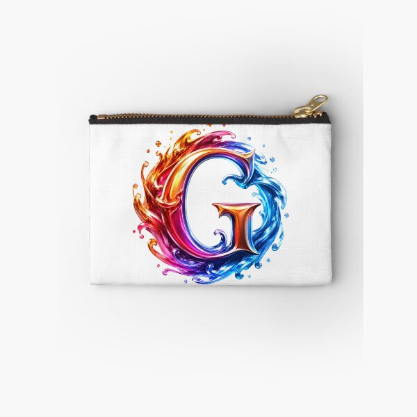 Item preview, AquaFlare Chromaflow Letter G designed and sold by BlissBlvdShop.
