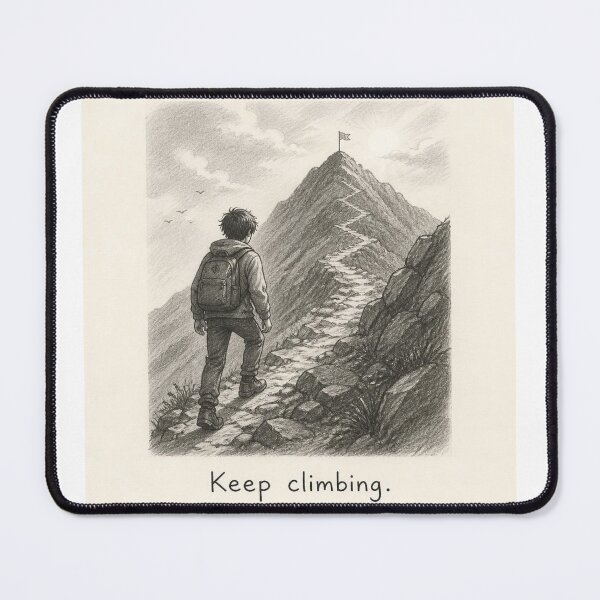 Item preview, Keep climbing. designed and sold by CinemaChronik.