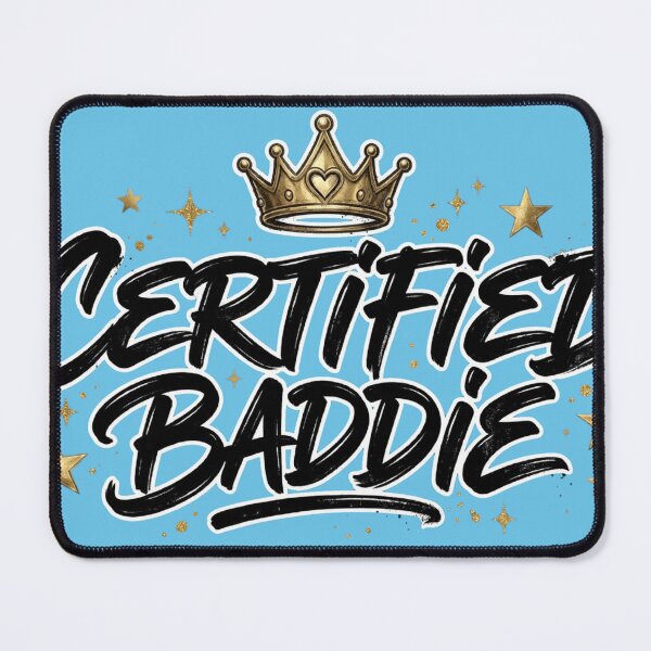 Item preview, Certified Baddie Crown Women's Graphic Tee designed and sold by PurePuff Essentials.
