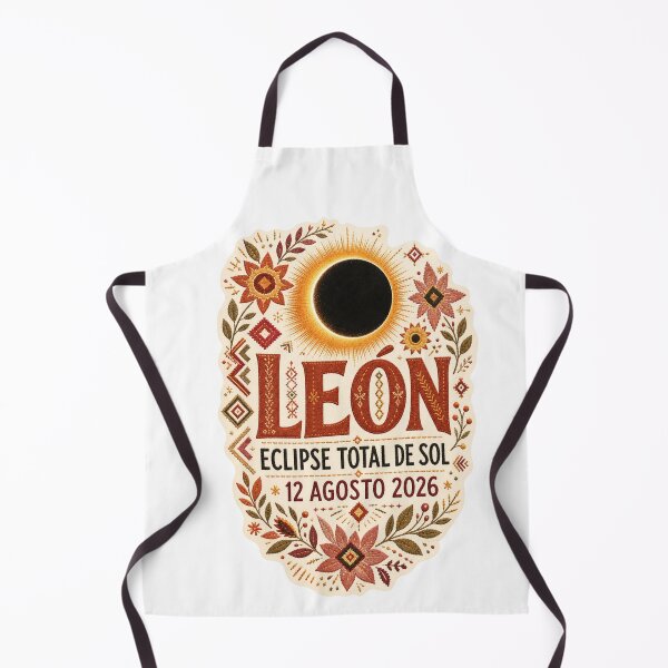 Item preview, León Eclipse Total de Sol 2026 Spain designed and sold by Print Loft.