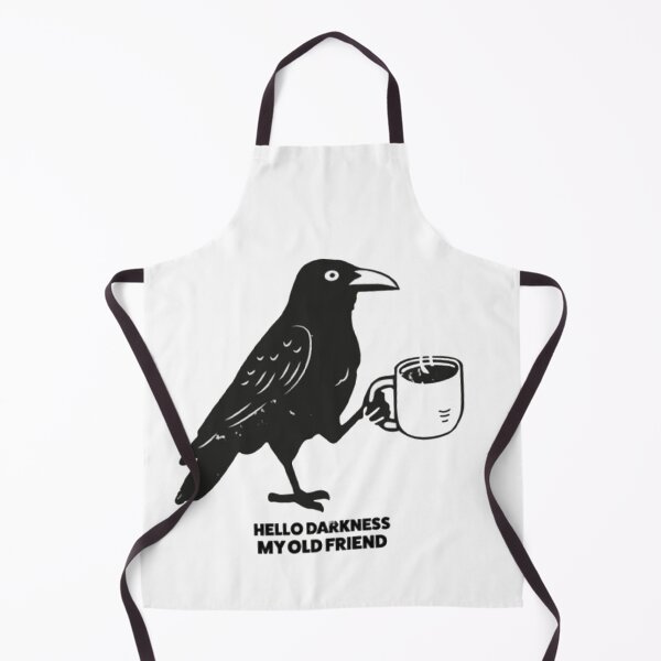 Item preview, Hello Darkness My Old Coffee lover custom raven designed and sold by Gbriel3.
