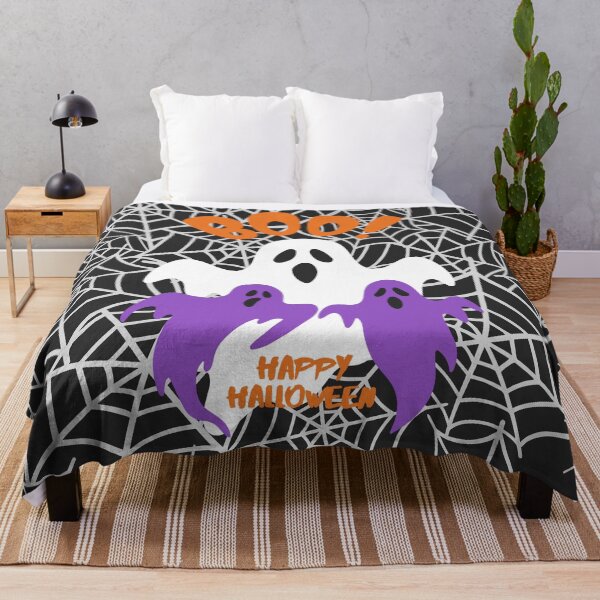 Item preview, Cute Happy Halloween Spooky Ghosts designed and sold by Volt Junkies.