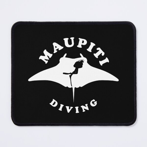 Item preview, Scuba Diving with Manta Ray - Maupiti designed and sold by TMBTM.