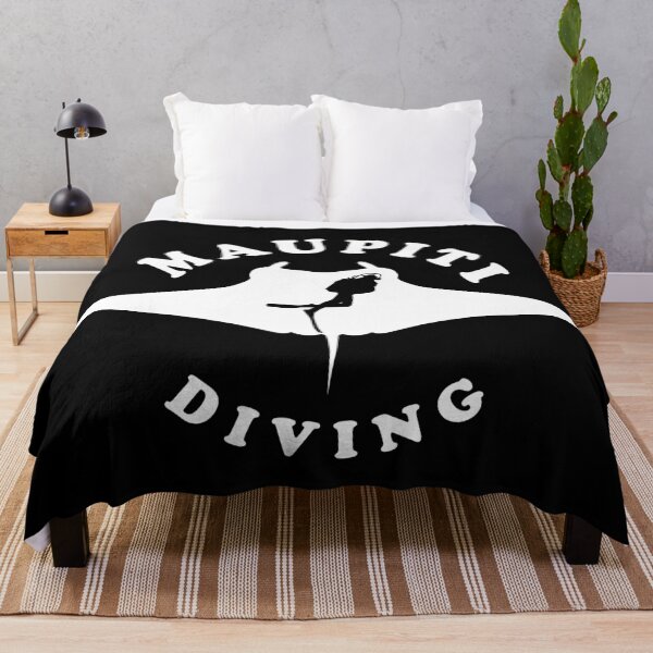 Item preview, Scuba Diving with Manta Ray - Maupiti designed and sold by TMBTM.