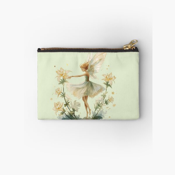 Item preview, Golden Jasmine Fairy Dancing Among White Flowers designed and sold by carthagia.