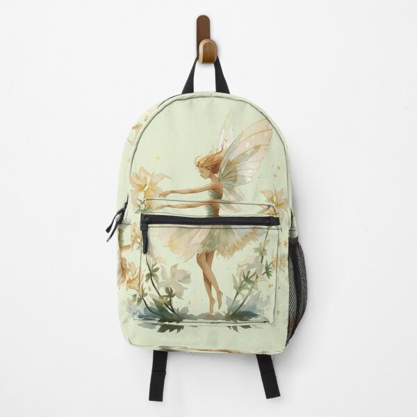 Item preview, Golden Jasmine Fairy Dancing Among White Flowers designed and sold by carthagia.