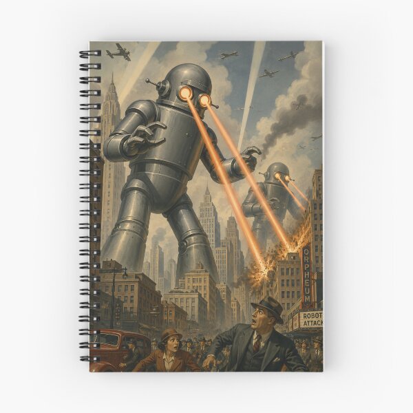 Item preview, Killer Robots Attack! #1 designed and sold by Moviebuff91.