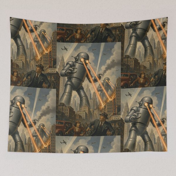 Item preview, Killer Robots Attack! #1 designed and sold by Moviebuff91.