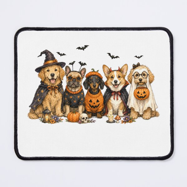 Item preview, Halloween Dogs in Cute Costumes designed and sold by NightSpell.