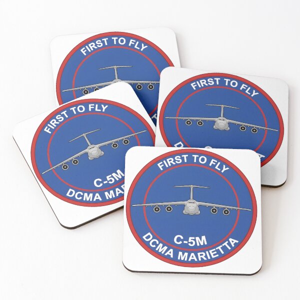 Item preview, DCMA Marietta C-5M Super Galaxy "First to Fly" Emblem designed and sold by CharlieDesings.