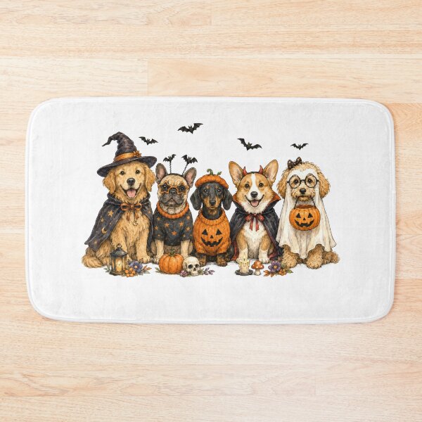 Item preview, Halloween Dogs in Cute Costumes designed and sold by NightSpell.
