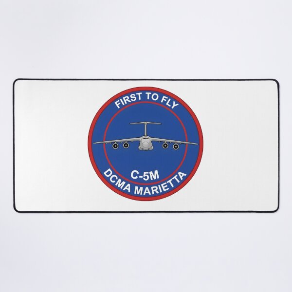 Item preview, DCMA Marietta C-5M Super Galaxy "First to Fly" Emblem designed and sold by CharlieDesings.