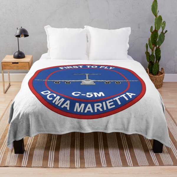 Item preview, DCMA Marietta C-5M Super Galaxy "First to Fly" Emblem designed and sold by CharlieDesings.