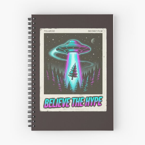 Item preview, Believe The Hype Alien Spaceship  designed and sold by dreamkaistudios.
