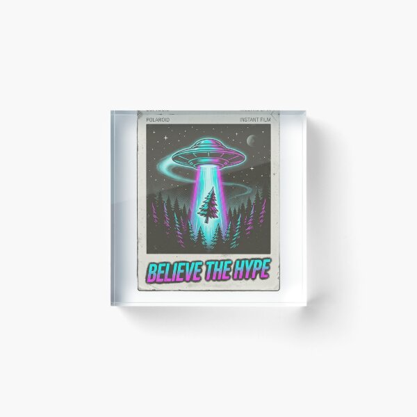 Item preview, Believe The Hype Alien Spaceship  designed and sold by dreamkaistudios.