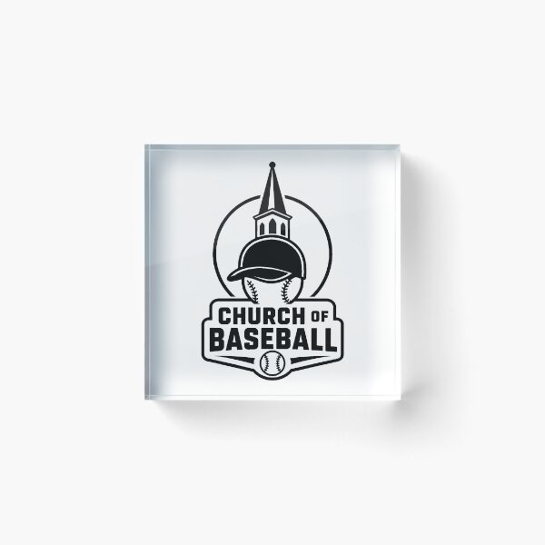 Artikelvorschau, Kirche der Baseball-Sportfans Schwarz entworfen und verkauft von DredMuunStudios.