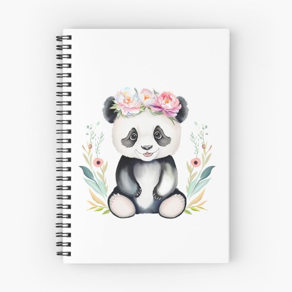 Item preview, Panda with Peonies designed and sold by daphsam.